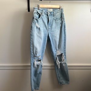 Abercrombie distressed jeans